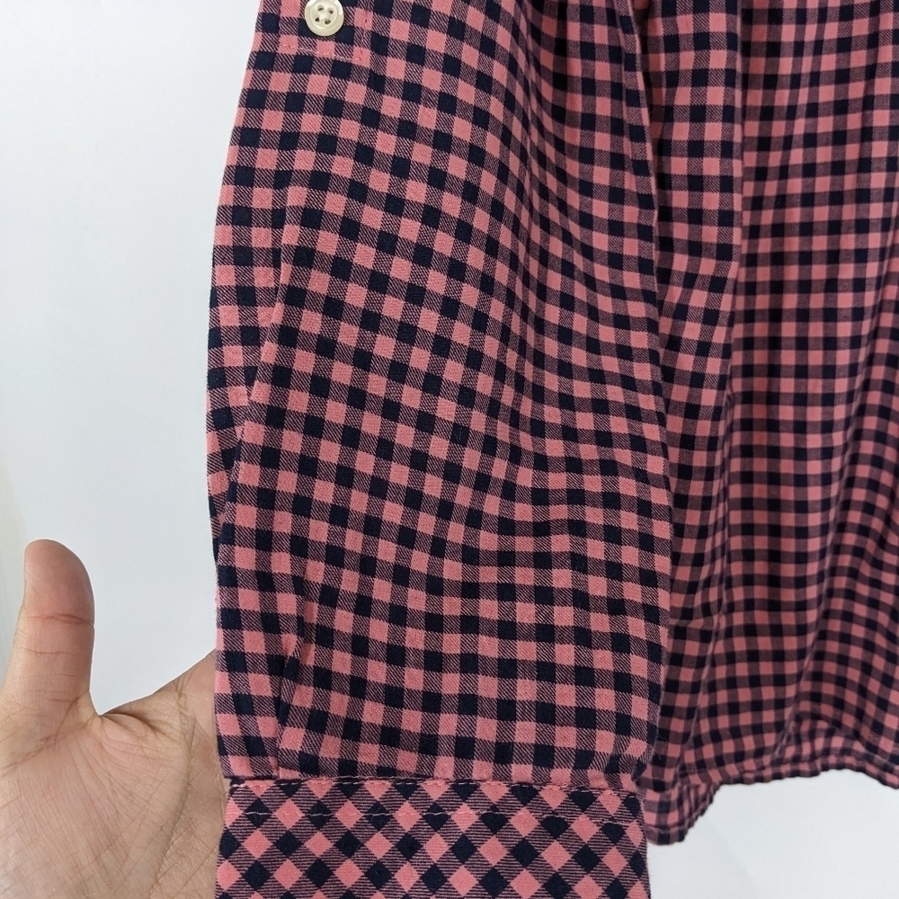 Talbots Checked Roll Tab Long Sleeve Button Down … - image 6